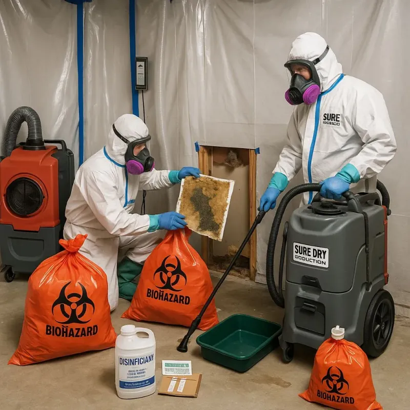 Contaminated Water Handling Protocols process in Lawrence, MA