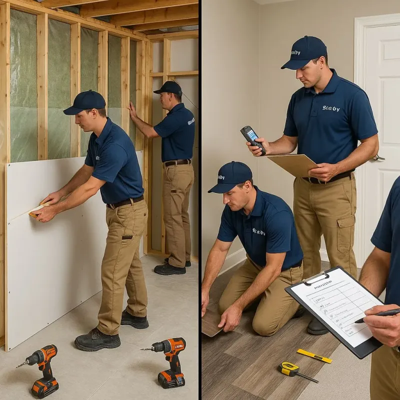 Repairs and Reconstruction process in Lawrence, MA